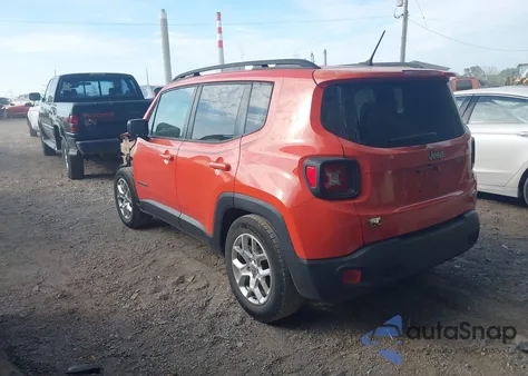 2016 Jeep Renegade Latitude z USA, uszkodzony, nr VIN ZACCJABT2GPE33167